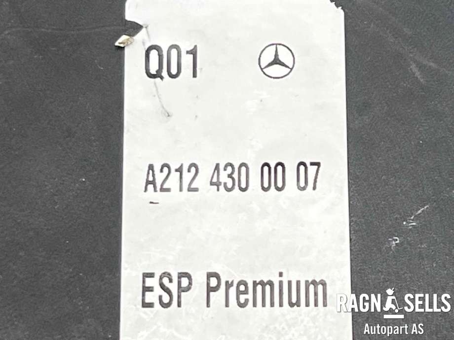 ABS sentral til Mercedes E-Klasse 2009-2013 (Fase 1) (W212) (W212) (A 212 431 19 12|A 212 430 00 07|)