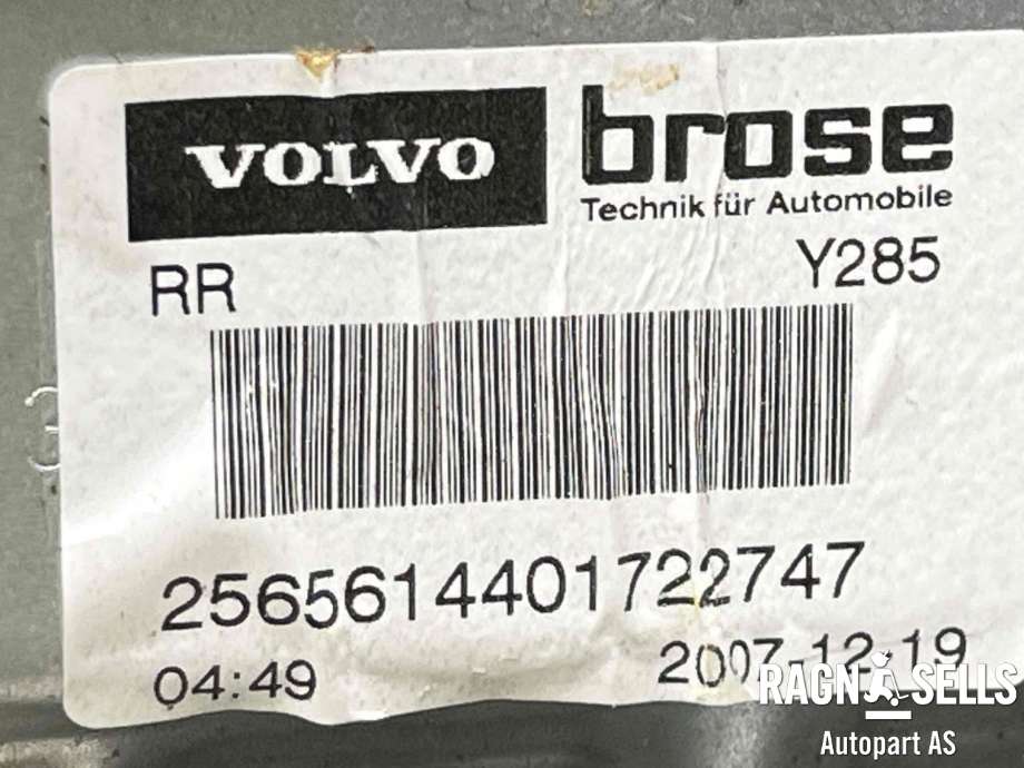Ruteheis høyre bak til Volvo V70 2007-2013 (Type III, Fase 1)  (31253475||30784512|30699648)