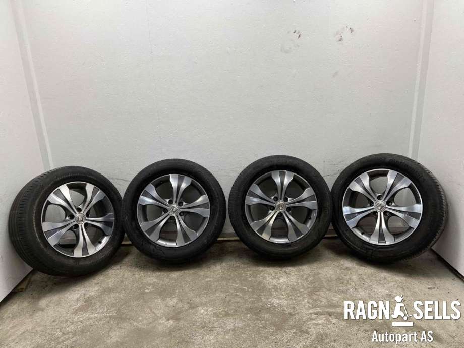 Hjulsett aluminium sommer til Honda CR-V 2012-2018 (Type IV) (CONTINENTAL|5X114.3/ET50/64.1|225/60R18|)