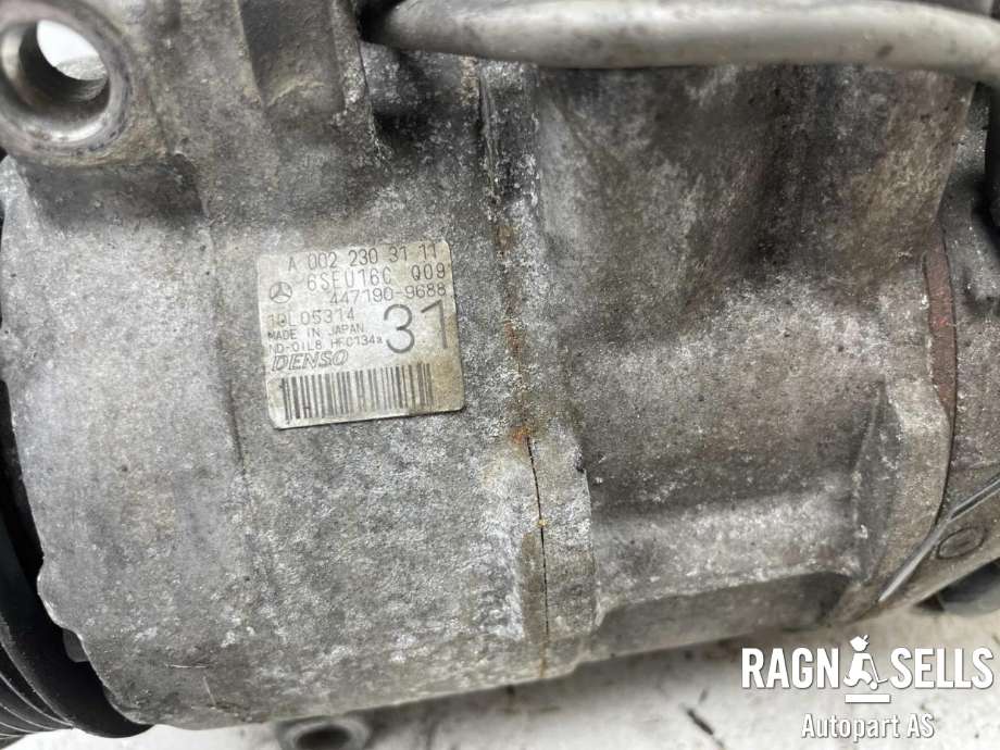 Aircondition kompressor til Mercedes E-Klasse 2009-2013 (Fase 1) (W212) (W212) (DENSO|A0022303111|447190-9688|A0008307300|A0022307311|0008307300|0022303111|0022307311|)