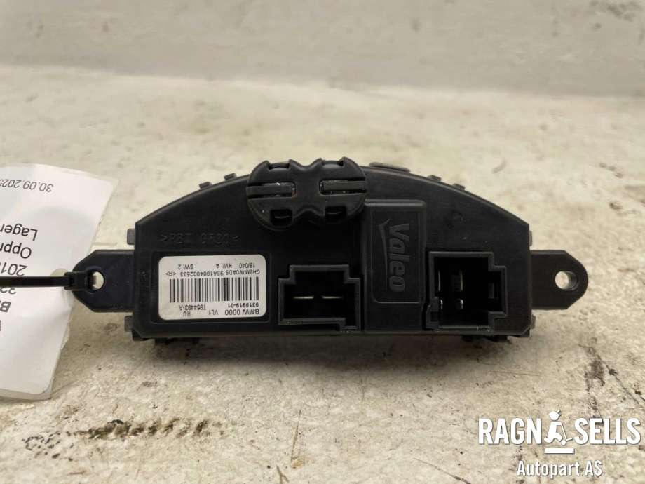Varmeapparat motstand til BMW 3-Serie 2012-2018 (F30/F31/F34) (F30/F31/F34) (64 11 9 276 112|9319919-01|T954493-A|)