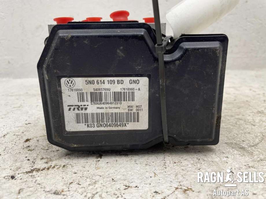 ABS sentral til VW Tiguan 2011-2016 (Type I, Fase 2) (5N0614109BD|5N0 614 109 BK|17618993-A)