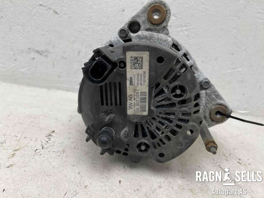 Dynamo diesel til Škoda Octavia 2013-2016 (Type III, Fase 1)  (VALEO|03L 903 023 L|03L 903 023 LX|03G903016B|03G903016BX|03G903016E|03G903016EX|03H903023E|03H903023EX|03L903023K|03L903023KX|03L903023L|03L903023LX|03L903024D|03L903024T|TG14C043)