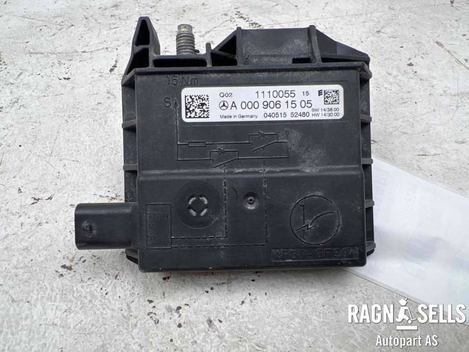 Styreenhet batteri til Mercedes C-Klasse 2014-2018 (Fase 1) (W205) (W205) (A 000 906 15 05|)