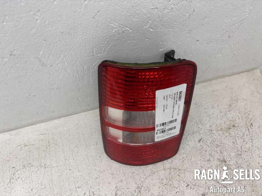 Baklykt høyre til VW Caddy 2015-2020 (Type III, Fase 3)  (2K5 945 096 P|)