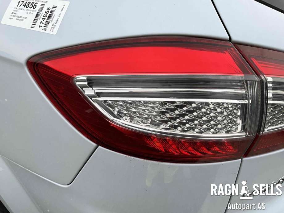 Baklykt venstre ytre til Ford Mondeo 2014-2019 (Type V, Fase 1) (BS71-13405-BD|)
