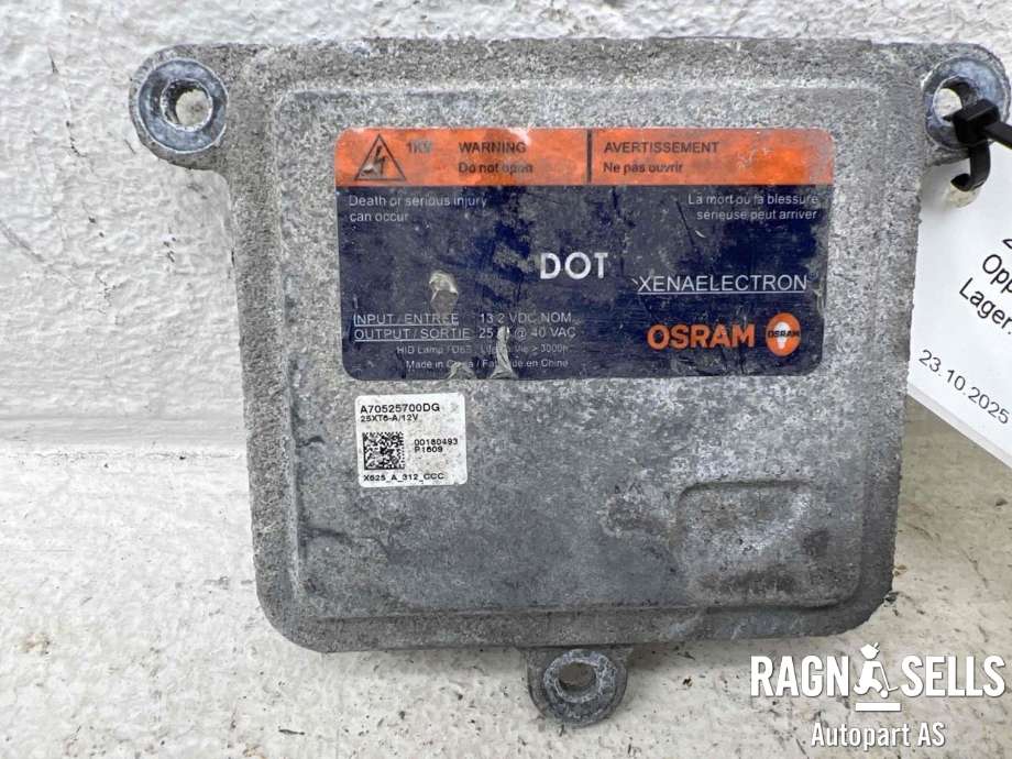 Styreenhet xenon/ballast til Tesla Model S 2013-2016 (Fase 1)  (1029171-00-A||A70552700DG)