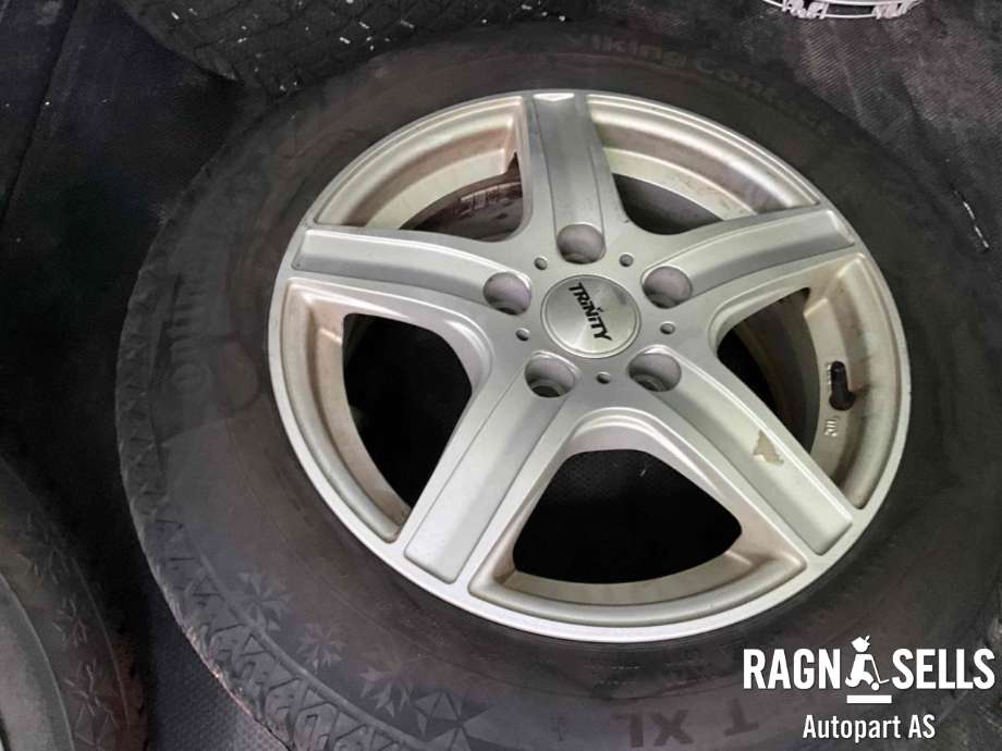 Hjulsett aluminium vinter til Nissan E-NV200 2014-->> (5X114.3/ET45/66.1|185/65R/15|)