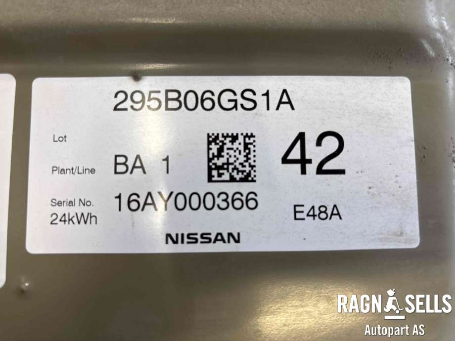 Batteripakke elbil til Nissan E-NV200 2014-->>  (295B04FA9A|)