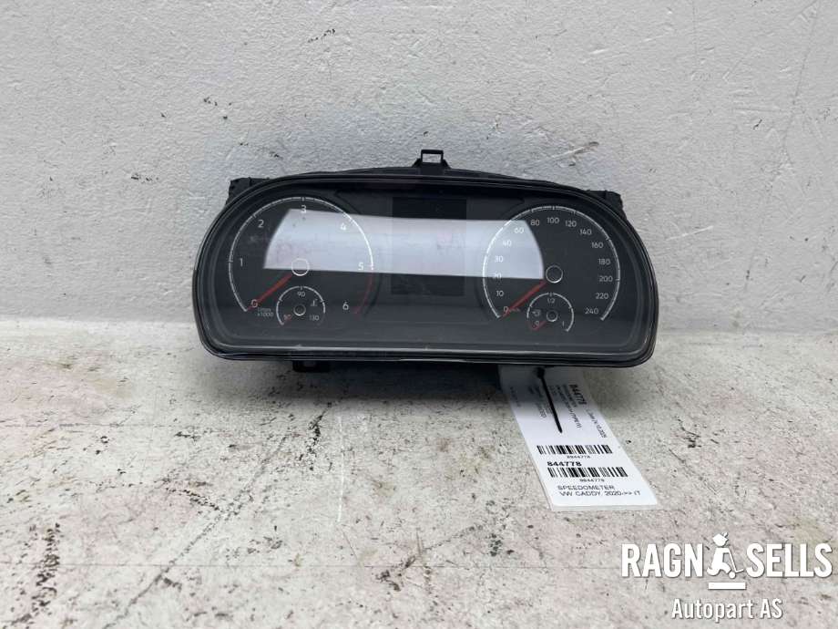 Speedometer til VW Caddy 2020-->> (Type IV)  (2K7 920 741|48499132|)