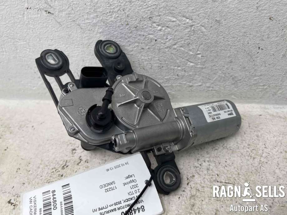 Viskermotor bakrute til VW Caddy 2020-->> (Type IV)  (VALEO|8V0 955 711 C|W295732|)