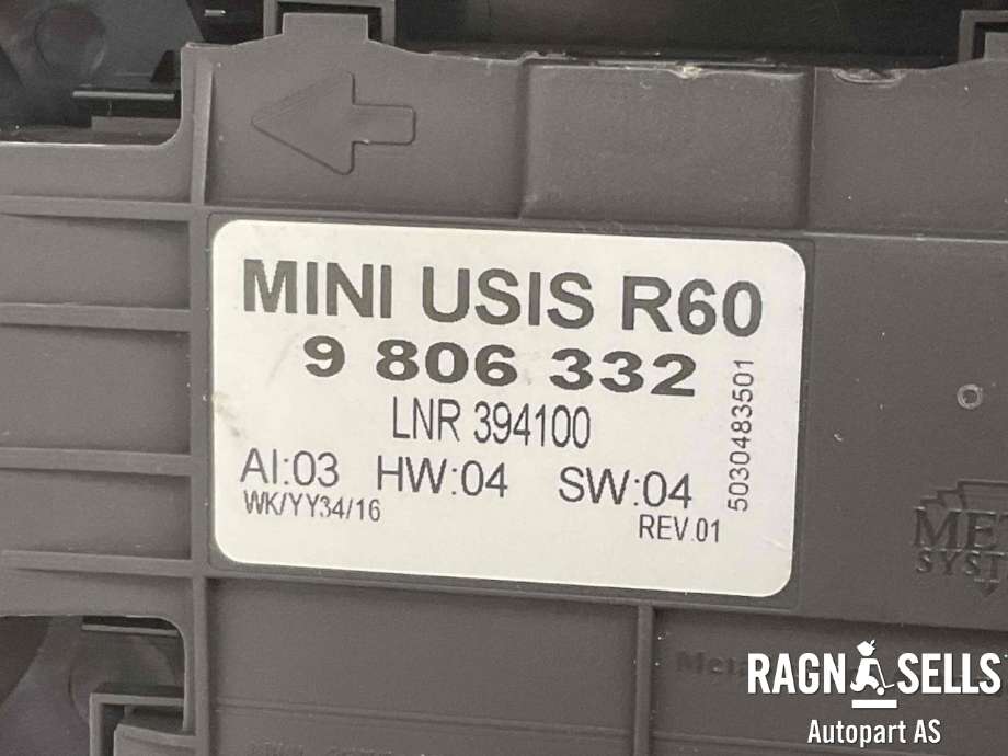 Taklyspanel til Mini Countryman 2010-2016 (R60) (R60) (61 31 9 284 331|28343334|)