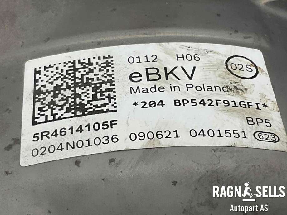 Bremsekraft-forsterker til VW Caddy 2020-->> (Type IV)  (5R4 614 105 F|0204N01036|)