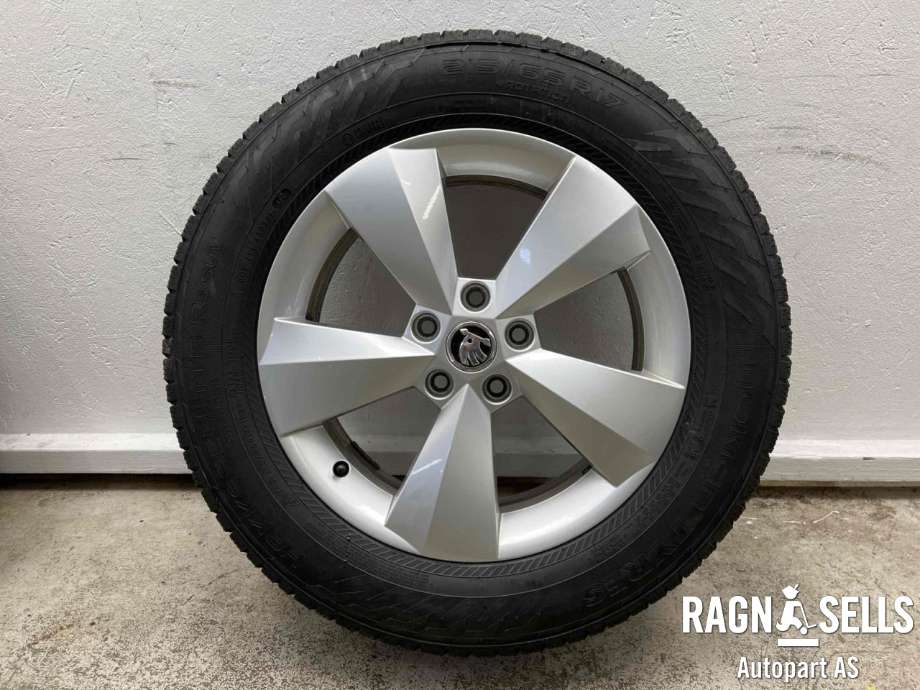 Hjulsett aluminium vinter til Škoda Kodiaq 2017-->> (5X112/ET38/57.1|215/65R17|565601025J)