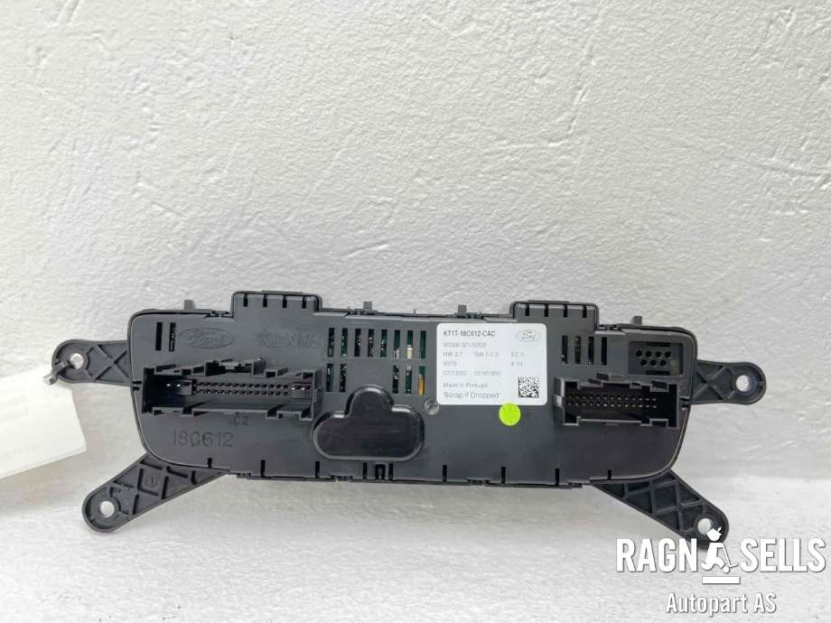 Varmeapparat betjening til Ford Transit Connect 2018-->> Type II, Fase 2  (KT1T-18C612-CAC|KT1T-18C612-CAD|)