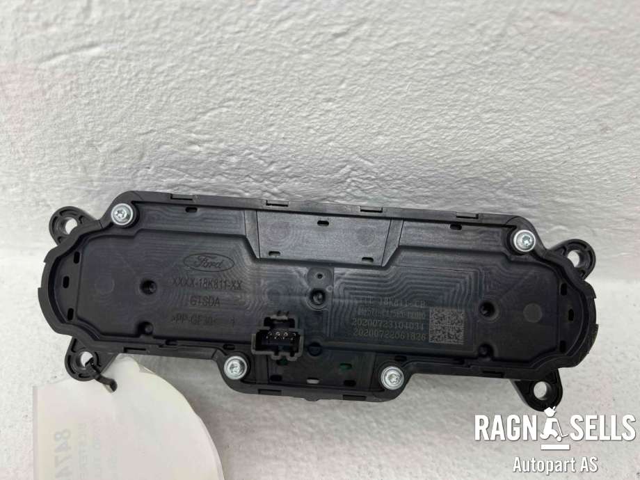 Bilstereo betjeningspanel til Ford Transit Connect 2018-->> Type II, Fase 2 (KT1T-18K811-CB|)