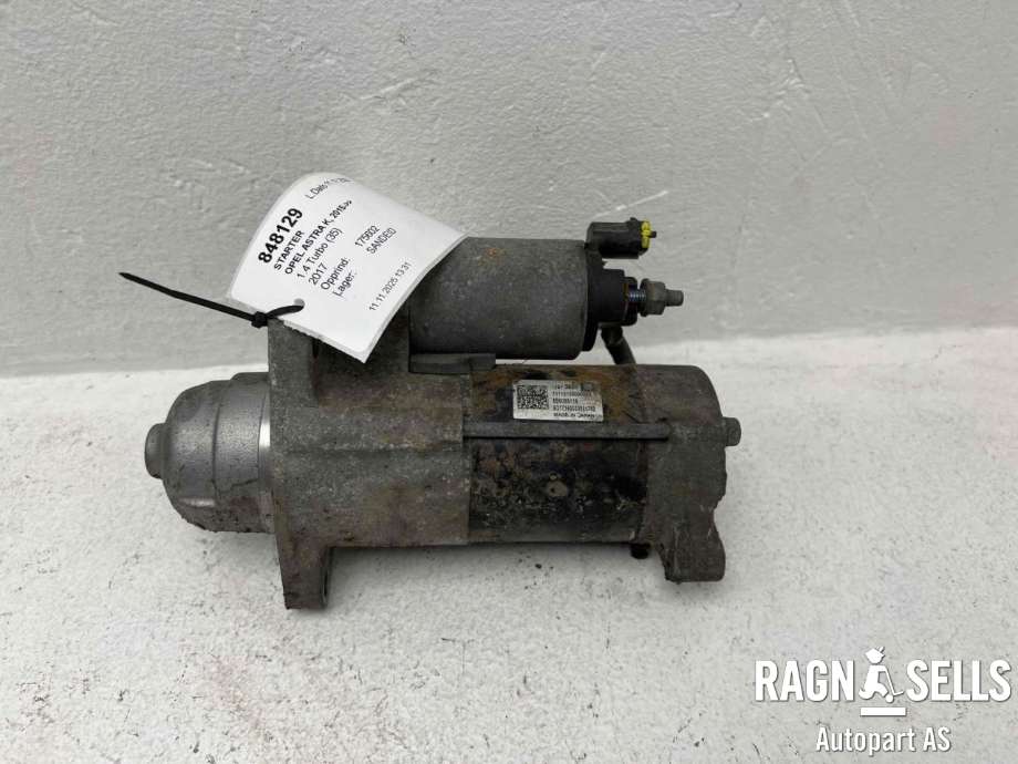 Starter til Opel Astra K 2015-->> (12673600|695085118|12680615|95523340|95526427|95527565|)