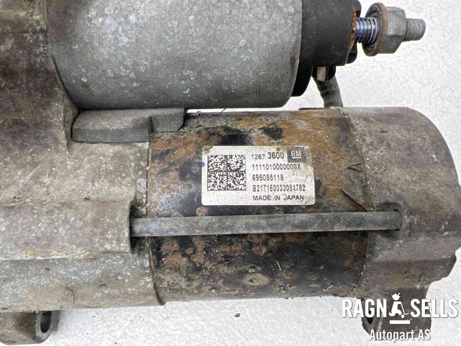 Starter til Opel Astra K 2015-->> (12673600|695085118|12680615|95523340|95526427|95527565|)