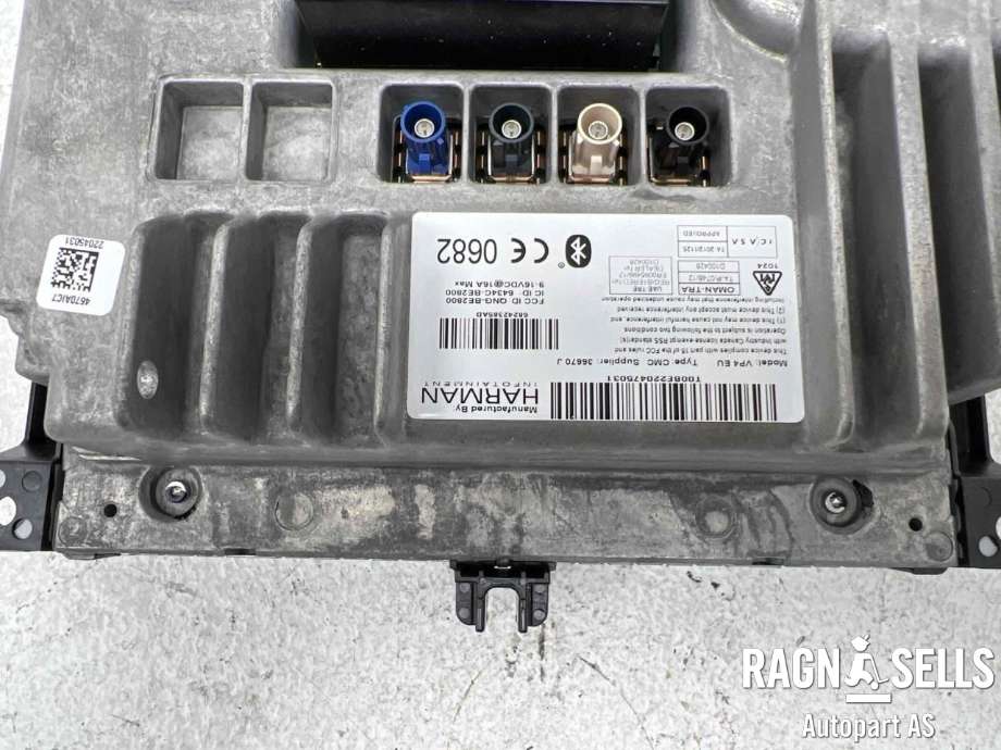 Bilstereo navigasjon skjerm til Jeep Grand Cherokee 2012-2020  (HARMAN|68242385AC|)