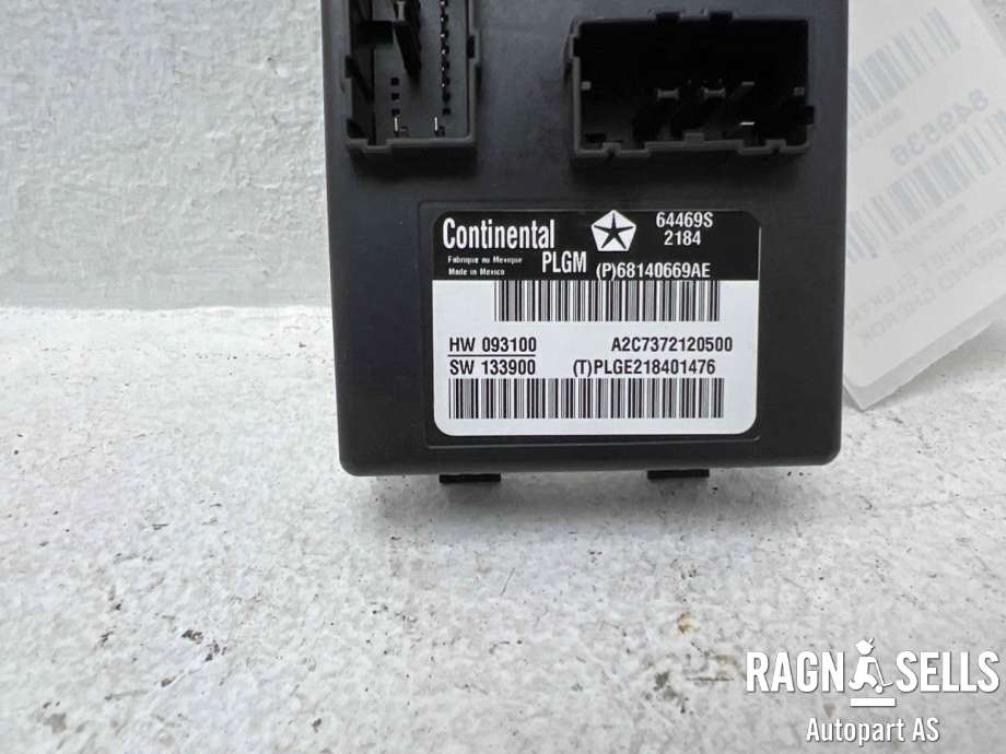 Styreenhet elektrisk bakluke til Jeep Grand Cherokee 2012-2020  (68140669AD|68140669AE|A2C7372120500)
