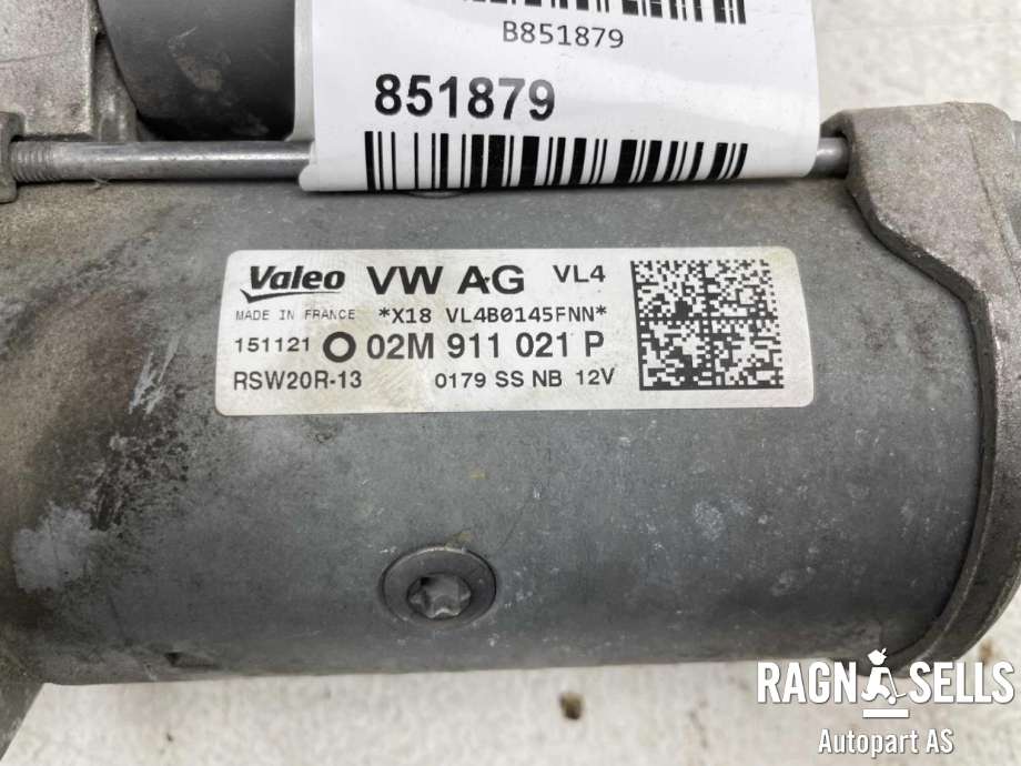 Starter diesel til VW Crafter 2016-->> (Type II) (VALEO|02M 911 021 P|02M911021E|02M911021EX|02M911021P|02M911021PX|02M911021S|02M911024B|02M911024BX|02M911024C|02M911024CX|02M911024G|02M911024GX|02M911024S)