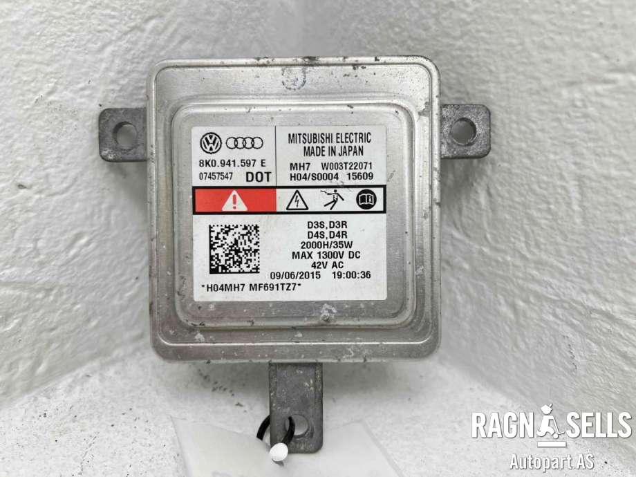Styreenhet xenon/ballast til VW Polo 2014-2017 (Type V, Fase 2)  (8K0 941 597 E|W003T22071|)