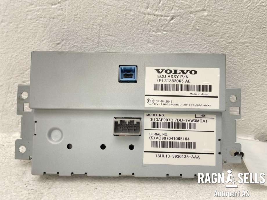 Bilstereo navigasjon skjerm til Volvo XC60 2014-2017 (Type I, Fase 2)  (36011463|31382065AE|)