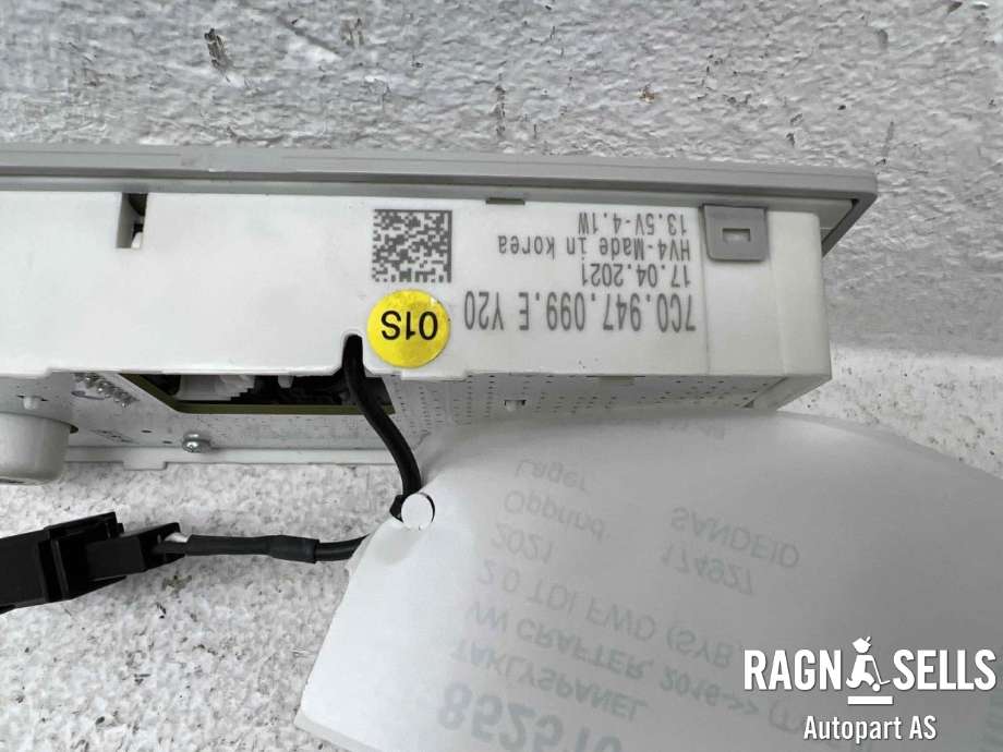 Taklyspanel til VW Crafter 2016-->> (Type II)  (7C0947099E|)