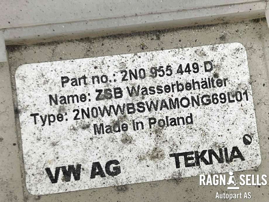 Spylertank til VW Crafter 2016-->> (Type II) (2N0 955 453 C|)