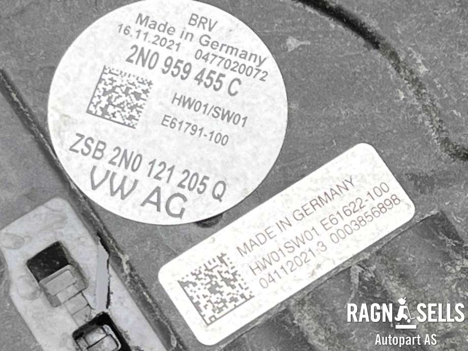 Kjølevifte elektrisk til VW Crafter 2016-->> (Type II) (2N0 121 205 Q|)