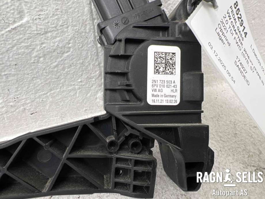 Pedal gass til VW Crafter 2016-->> (Type II)  (2N1 723 503 A|6PV01062143|)