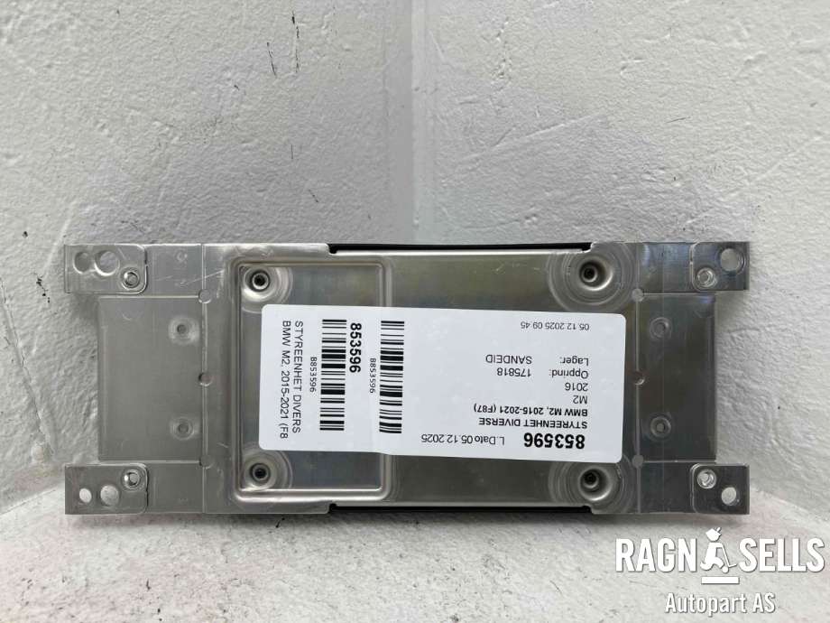 Styreenhet diverse til BMW M2 2015-2021 (F87) (F87) (84 10 5 A0F C22|84 10 9 380 156|1D6820726-01)
