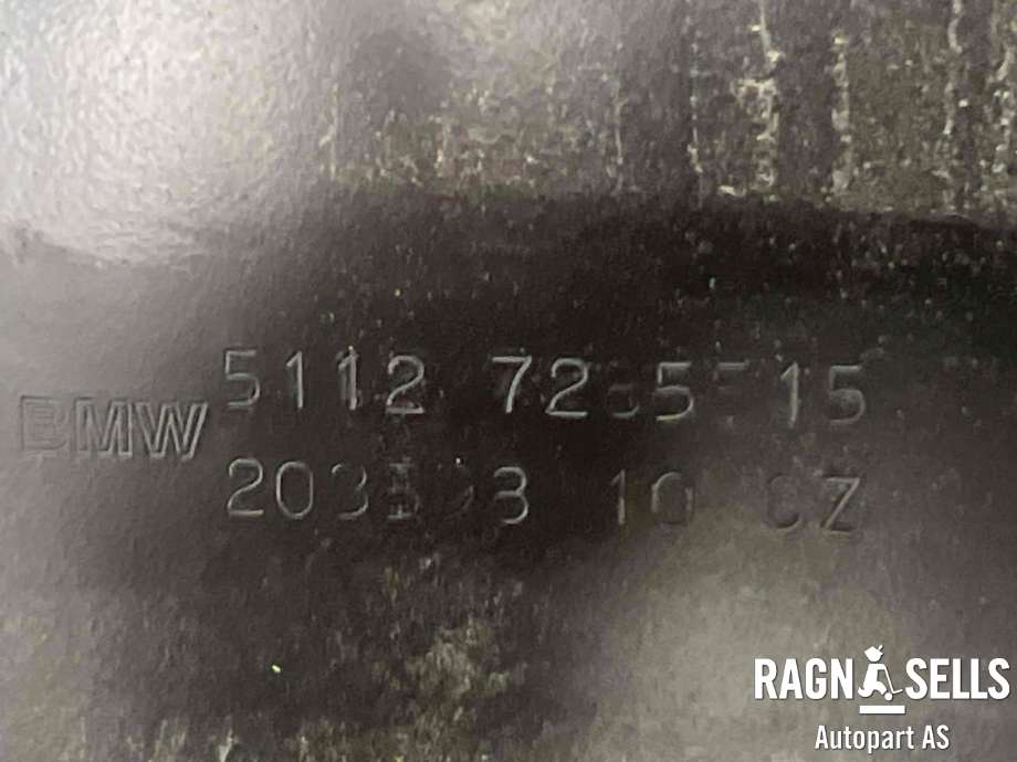 Støtfangerforsterkning bak til BMW M2 2015-2021 (F87) (F87) (51 12 7 285 515|)
