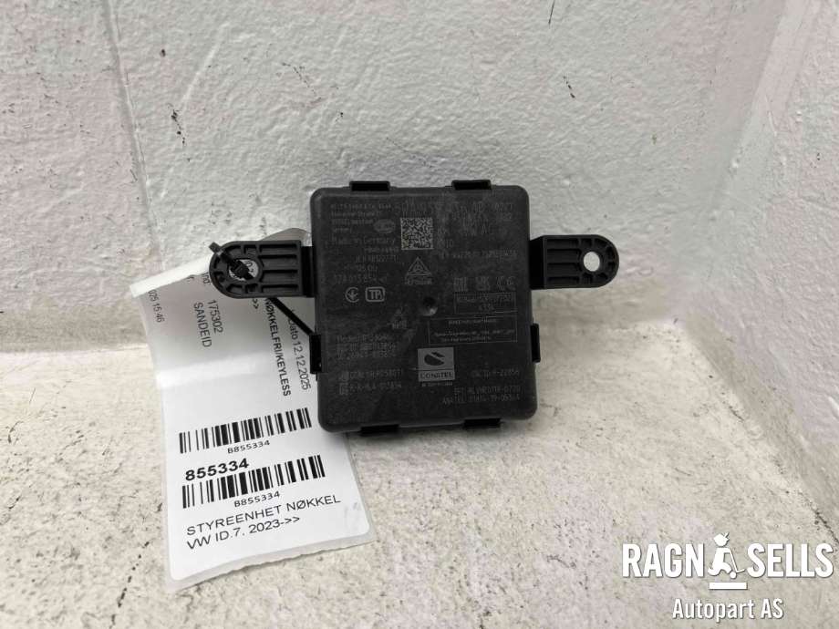 Styreenhet nøkkelfri/keyless til VW ID.7 2023-->>  (HELLA|5WA 959 436 AD|5WA 959 436 N|5ZA013854-25)