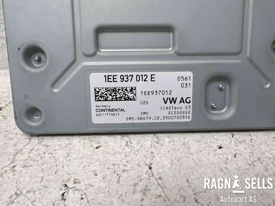 Styreenhet diverse til VW ID.7 2023-->>  (CONTINENTAL|1EE 937 012 E|1EE 937 012|A3C11719613)