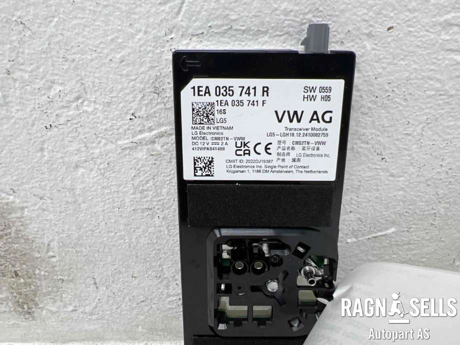 Antenne forsterker til VW ID.7 2023-->>  (1EA 035 741 R|1EA 035 741F|)
