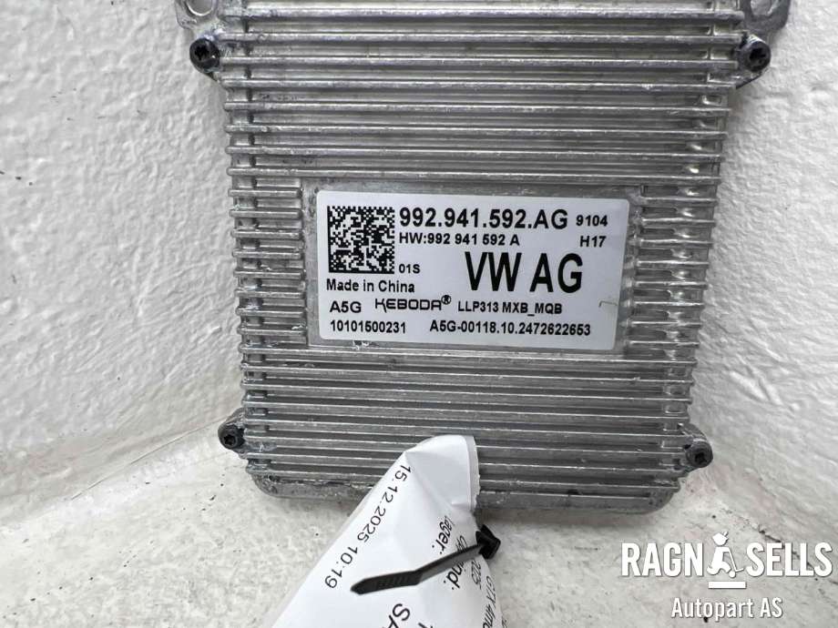 Styreenhet LED til VW ID.7 2023-->>  (KEBODA|992 941 592 AG|992 941 592 A|)
