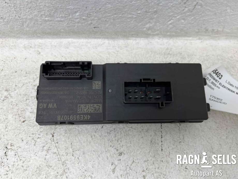 Styreenhet elektrisk bakluke til VW ID.7 2023-->>  (CONTINENTAL|4KE 959 107 B|A2C76549222|)
