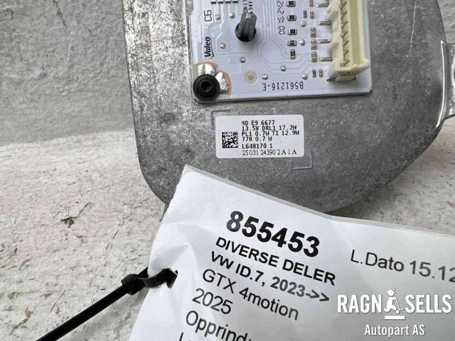 Diverse deler til VW ID.7 2023-->> (L6481701|)