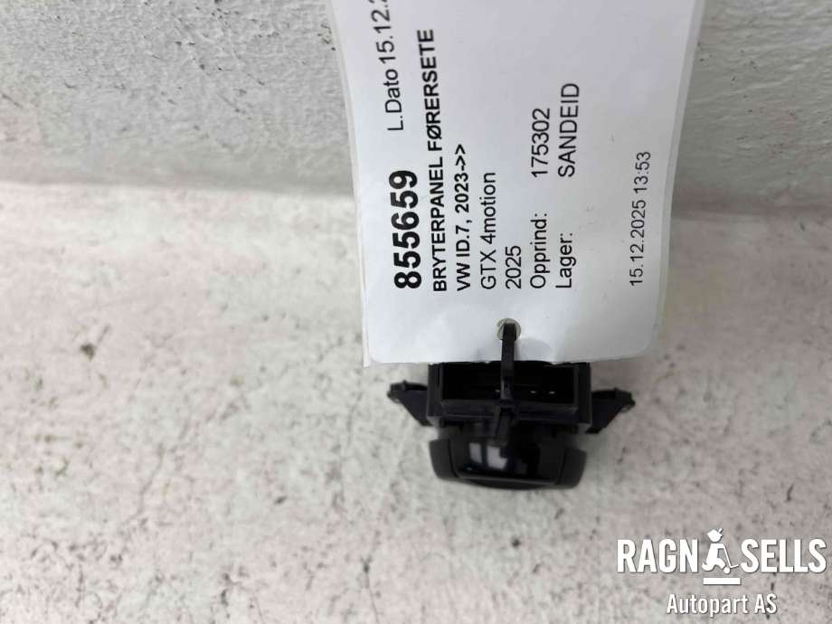 Bryterpanel førersete til VW ID.7 2023-->>  (5G0 959 777 A|)