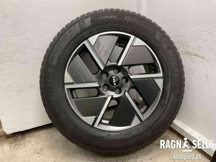 Hjulsett aluminium vinter til Kia EV9 2023-->>  (MICHELIN|5X114.3/ET53.5/67.1|255/60R19|)