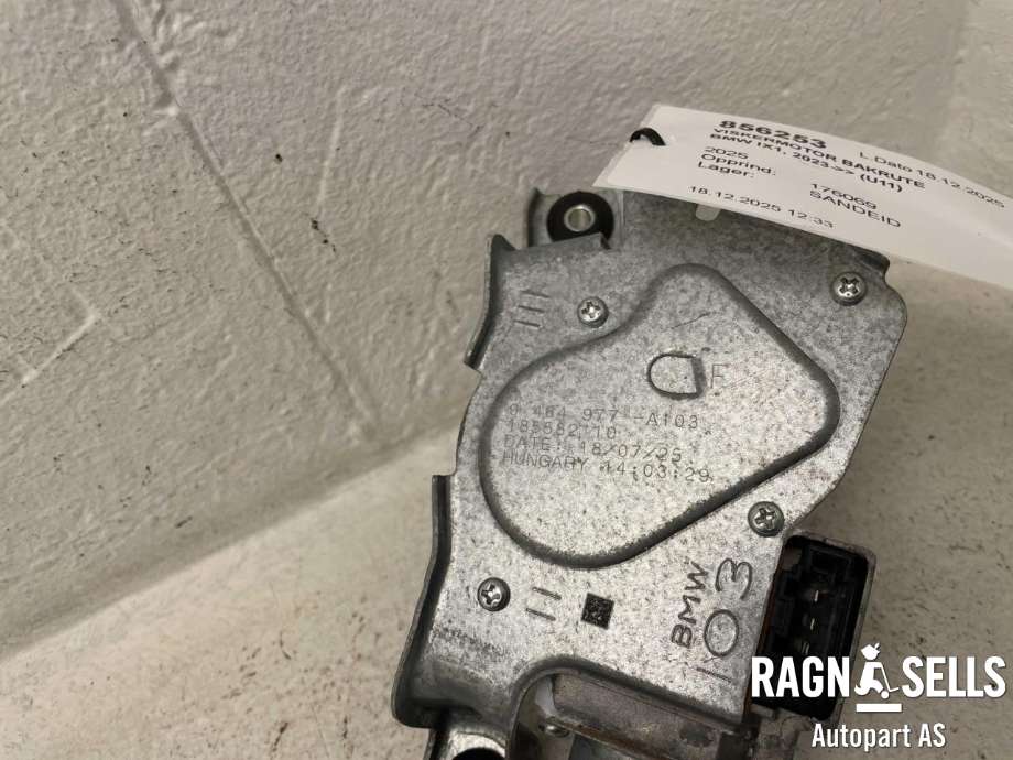 Viskermotor bakrute til BMW iX1 2023-->> (U11) (U11) (67 63 9 464 977|18558210|)