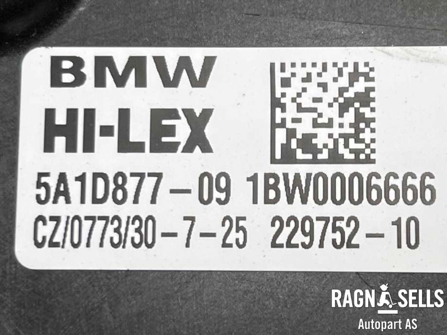 Ruteheis venstre bak til BMW iX1 2023-->> (U11) (U11) (51 33 5 A62 0F1|67 62 5 A75 082|)