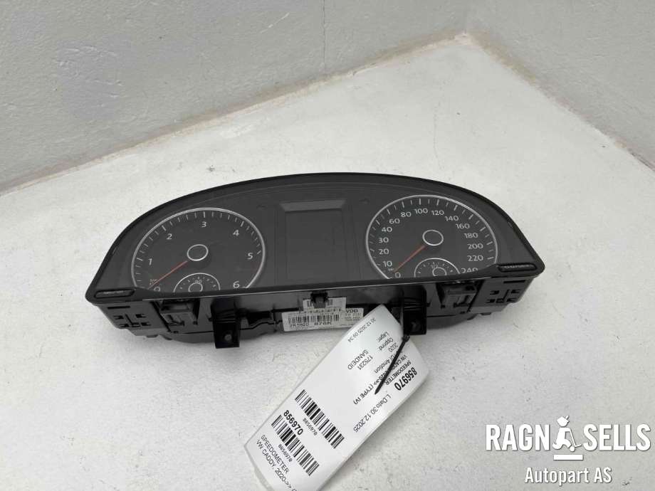 Speedometer til VW Caddy 2015-2020 (Type III, Fase 3) (2K5920876K|2K5 920 876 KX|)