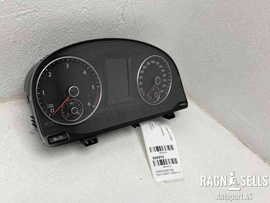 Speedometer til VW Caddy 2015-2020 (Type III, Fase 3) (2K5920876K|2K5 920 876 KX|)