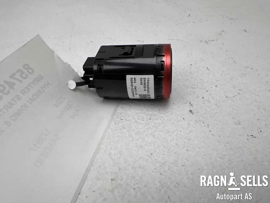 Bryter start/stopp til Hyundai Ioniq 5 2021-->> (N/A|TFKK1A0101|240612-B|93502-GI000RWS)