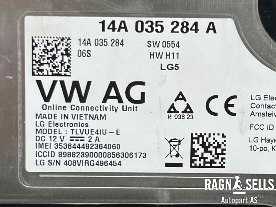 Styreenhet diverse til Ford Capri 2024-->> (VWR2KA-19H470-AA|14A035284A|)