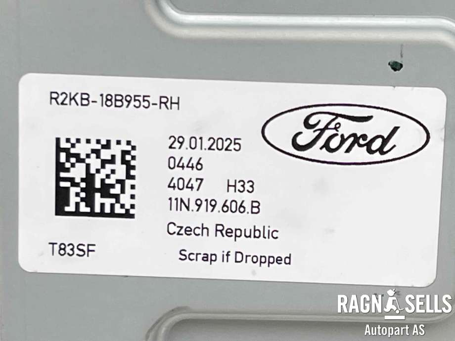 Bilstereo navigasjon skjerm til Ford Capri 2024-->> (R2KB-18B955-RH|11N 919 606 B|2805742)