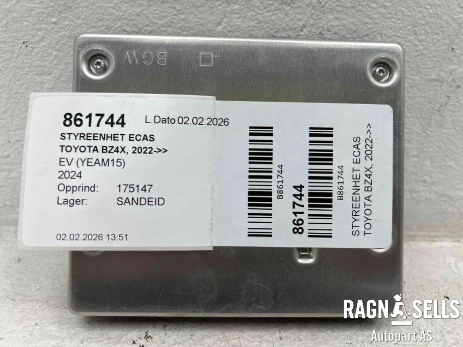 Styreenhet ecas til Toyota bZ4X 2022-->>  (8674042380|)