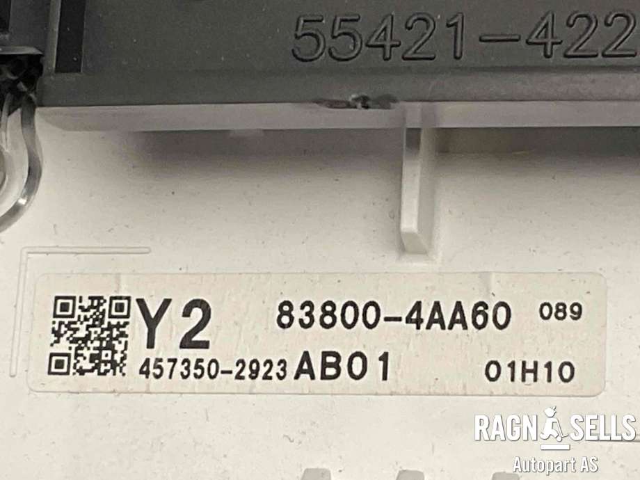 Instrumentpanel til Toyota bZ4X 2022-->> (838004AA60|)